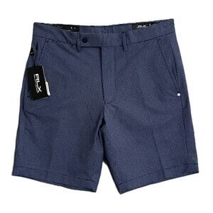 Ralph Lauren RLX Golf Shorts Men's 40W Tailored Fit Woven Navy Blue NEW